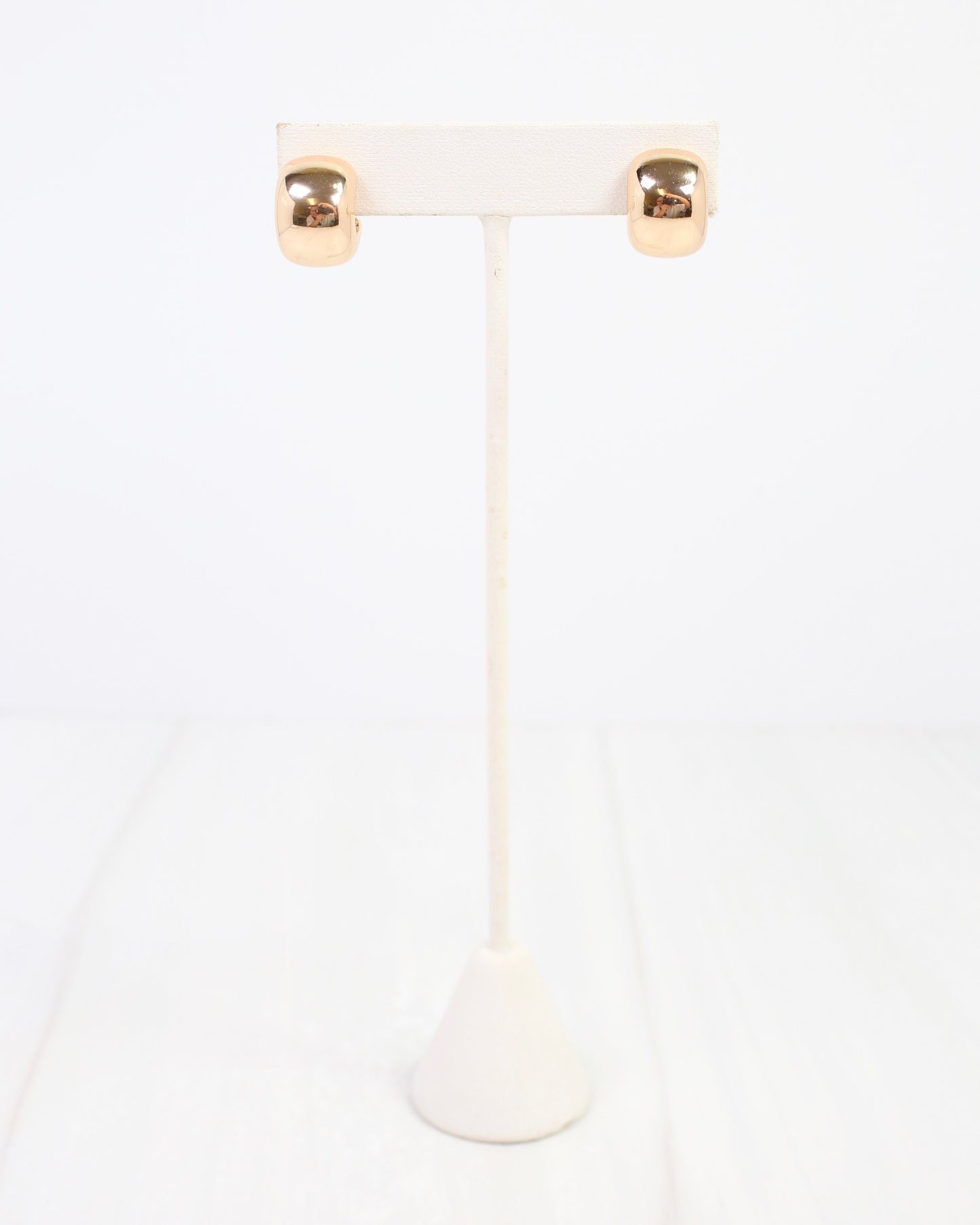 Branford Huggie Hoop Earring Gold