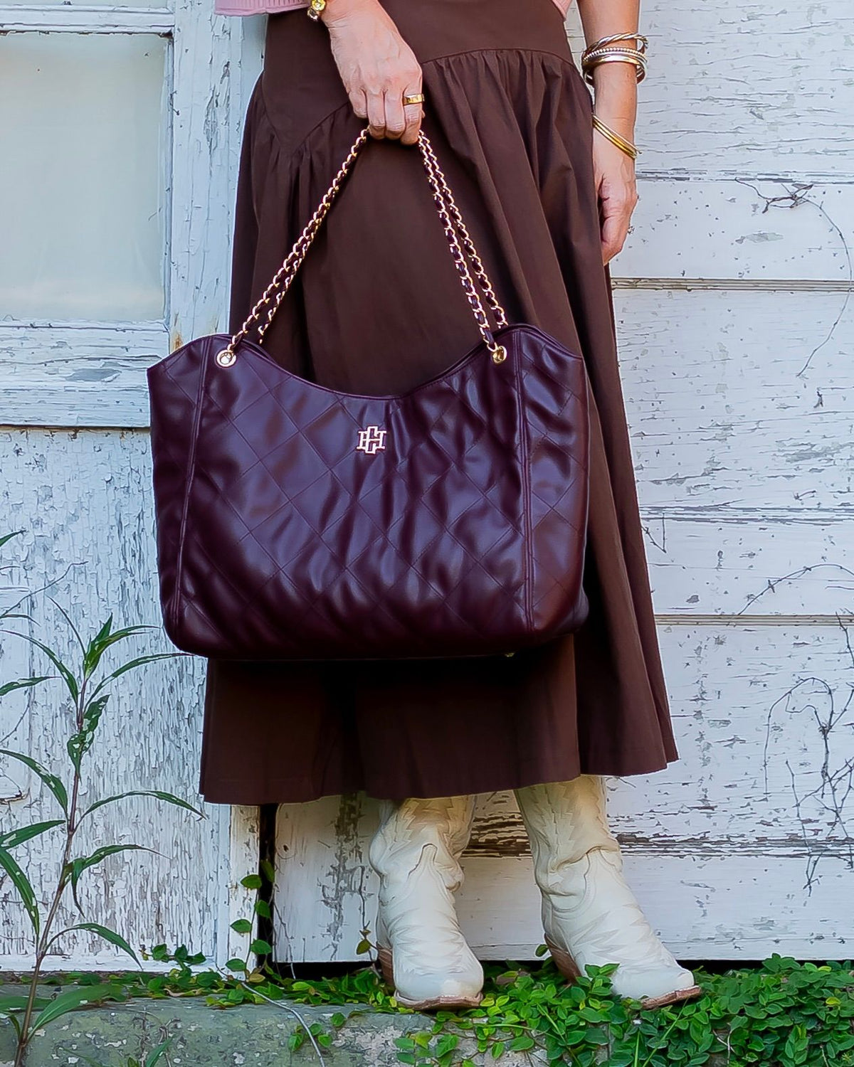 Betsy Tote Burgundy LD