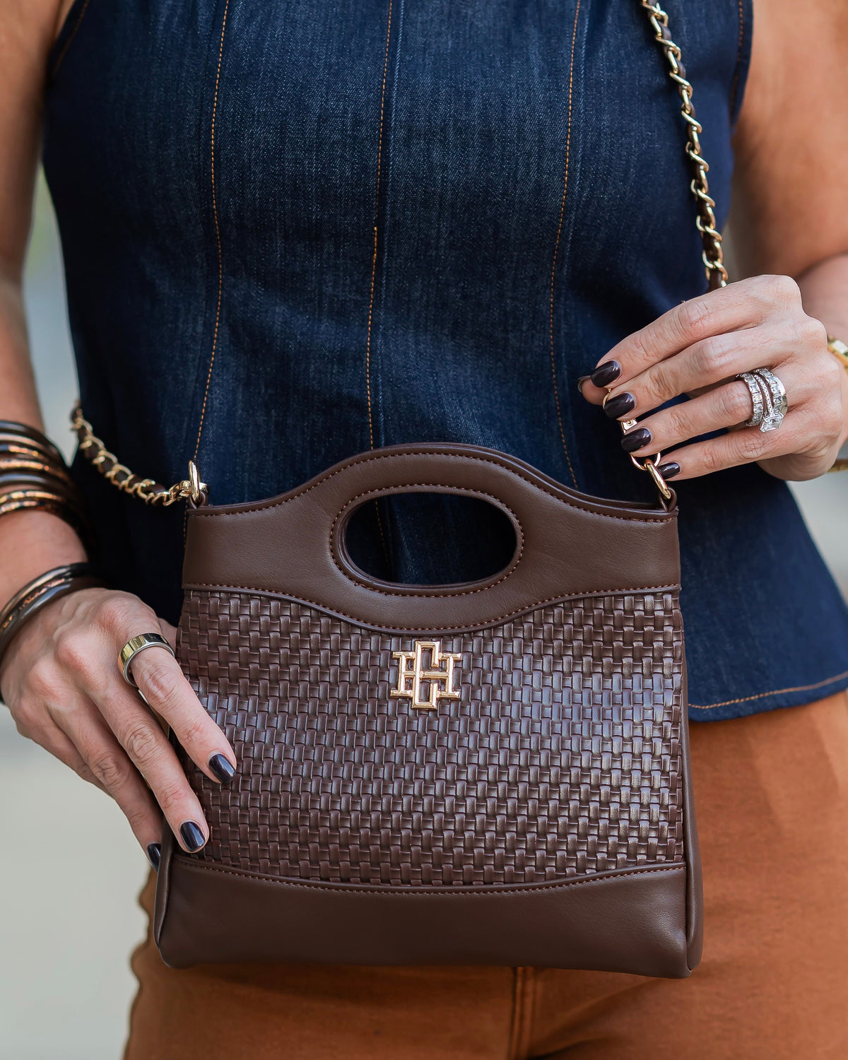 Gwen Mini Bag Chocolate BW