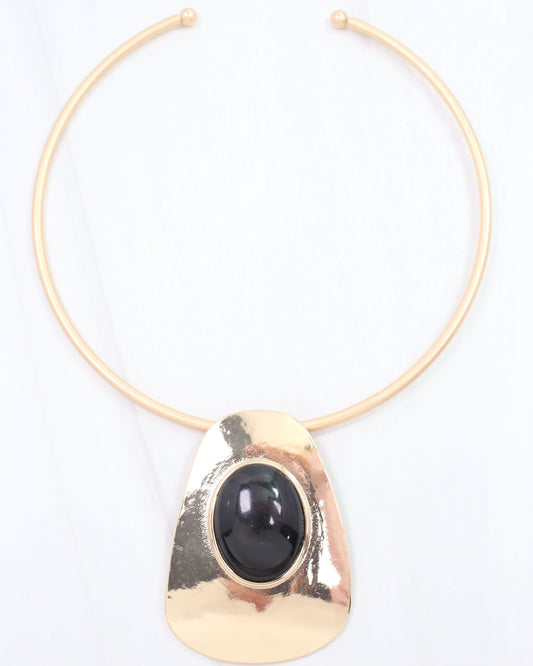 Constance Choker Necklace Black