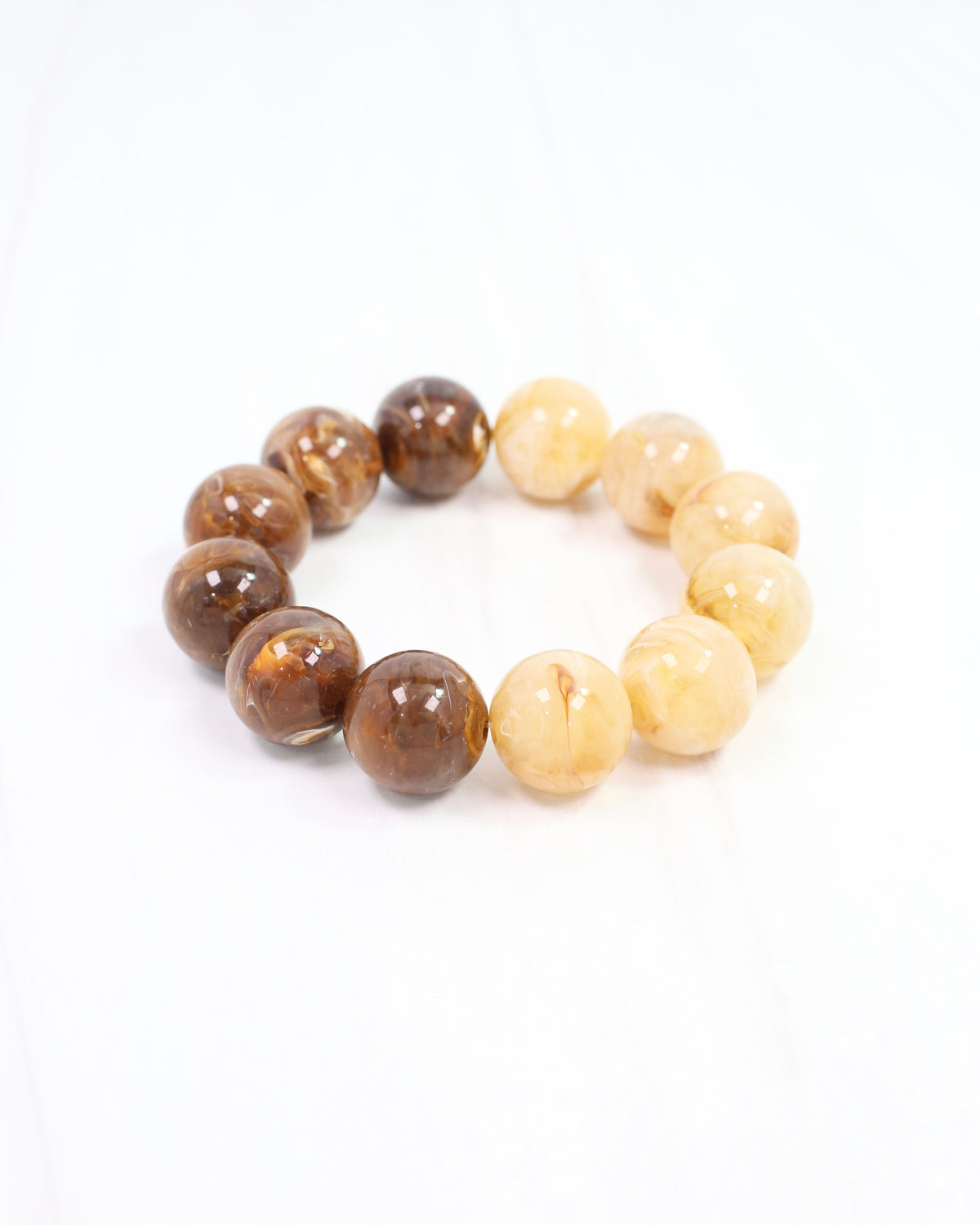 Cofer Colorblock Bracelet Brown