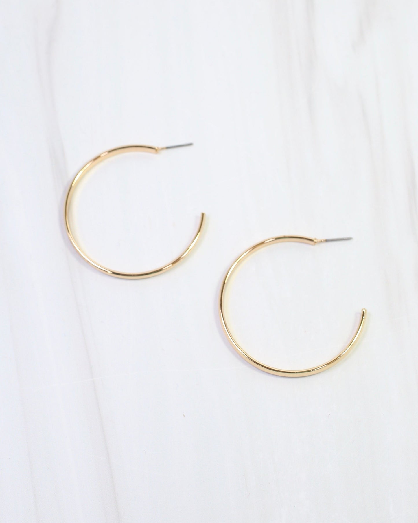 Justine Hoop Earring Gold