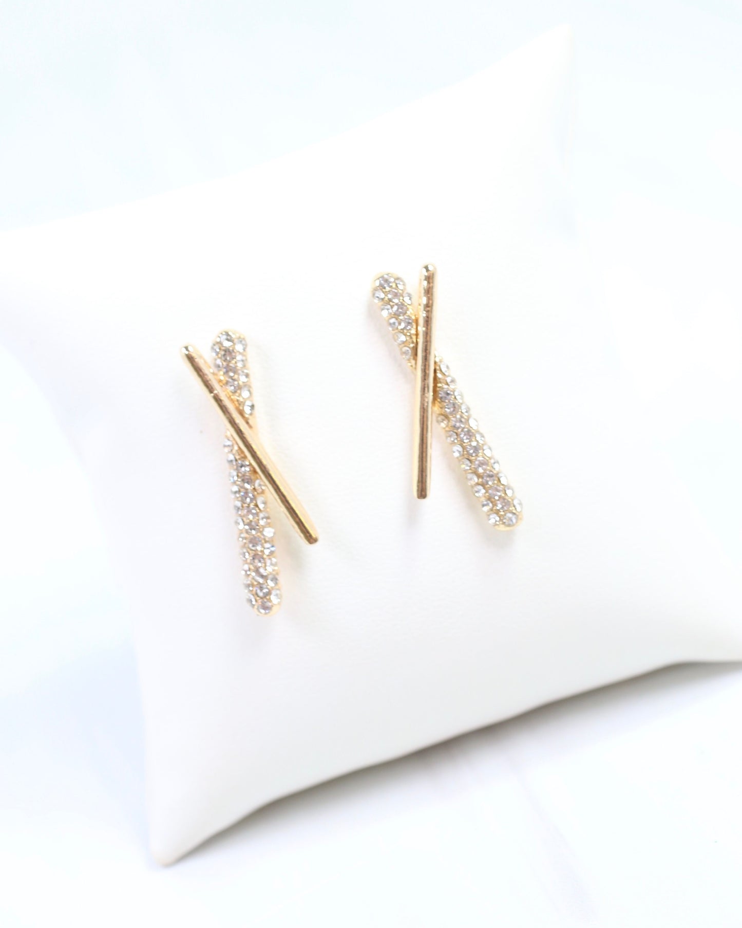 Cross Cross Earring Gold