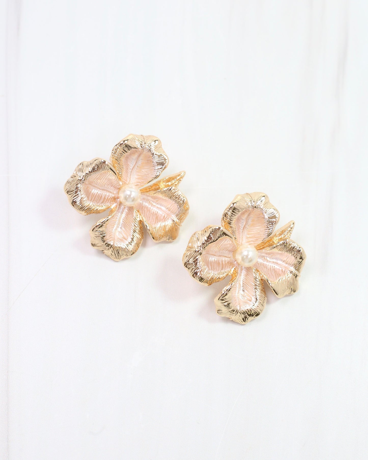 Bailey Flower Earring Gold