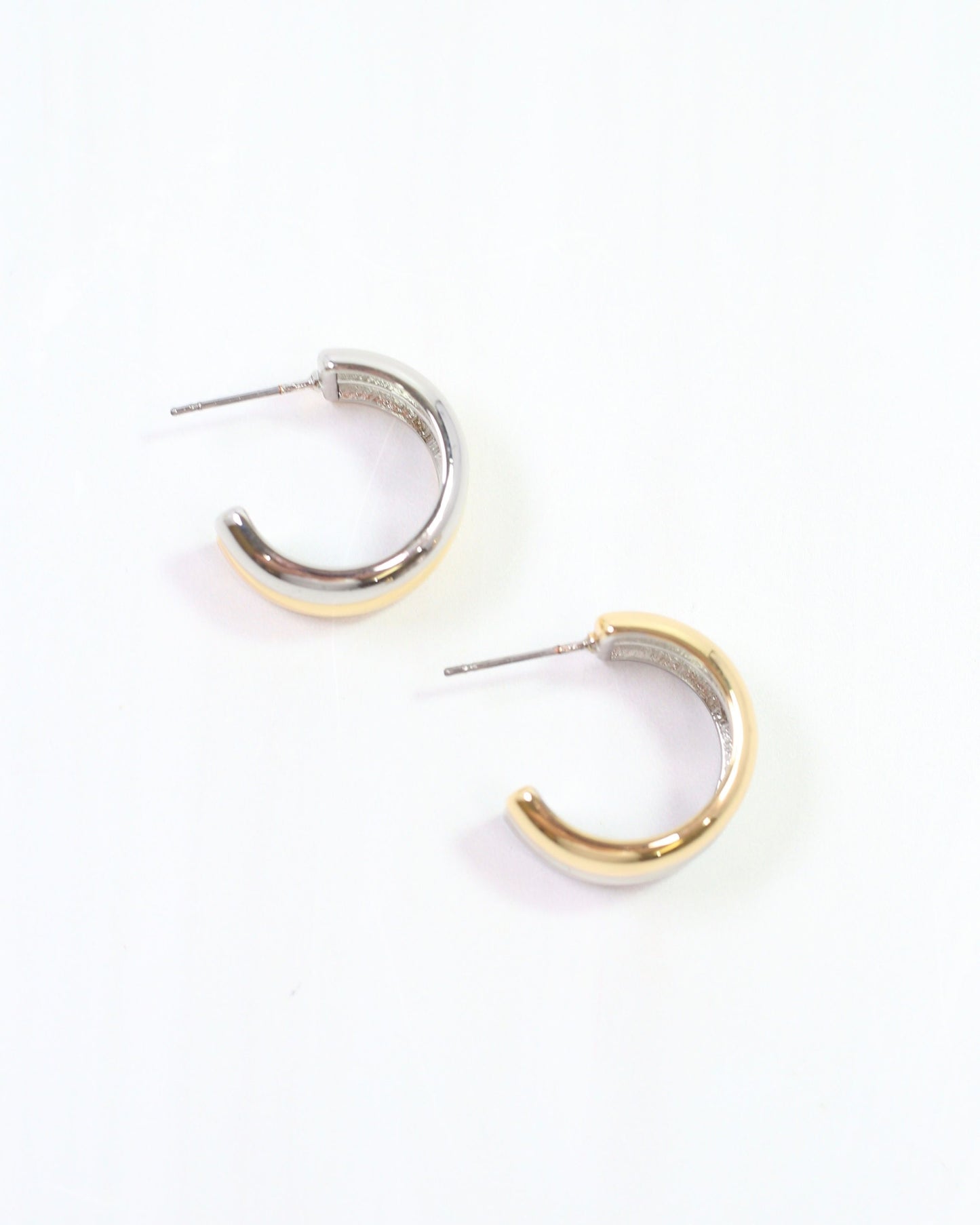 Mason Hoop Earring Gold Silver