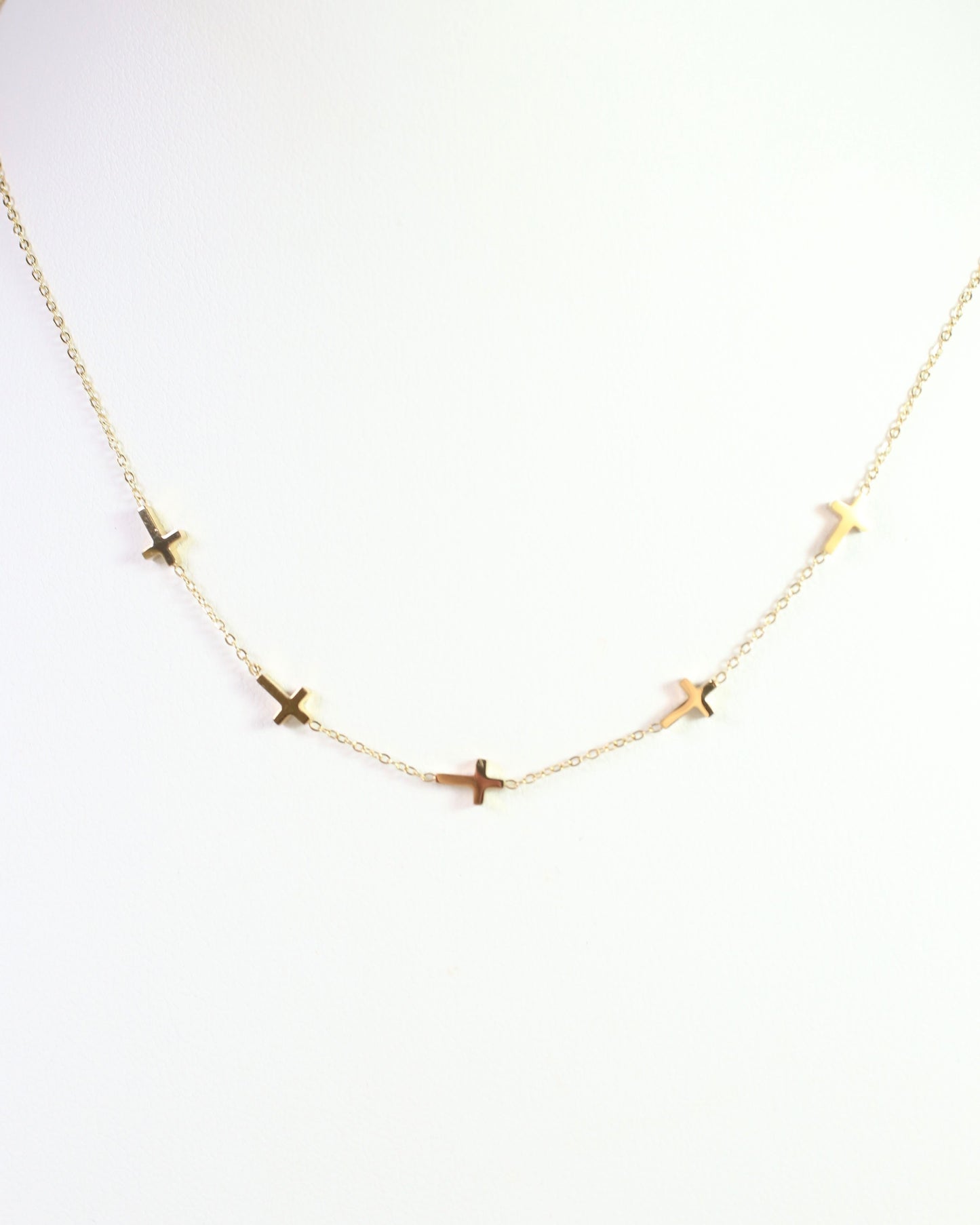 Gunnison Cross Necklace Gold