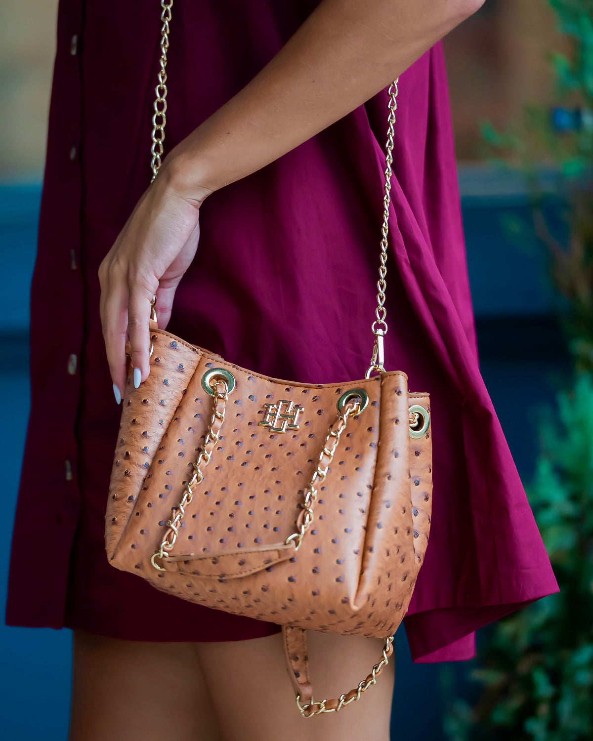 Lainey Mini Tote Saddle EO