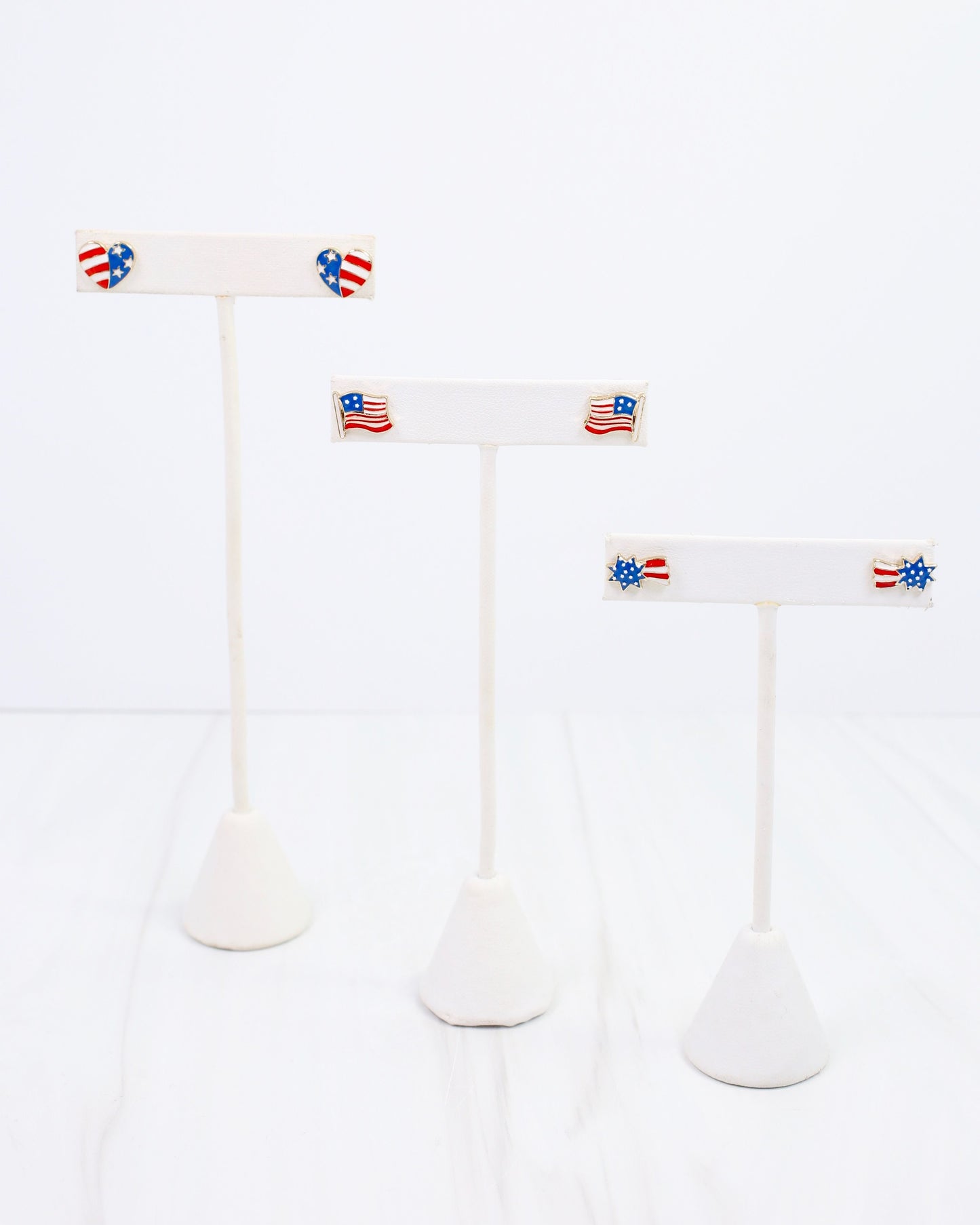 Patriot Stud Earring Set WR Gold