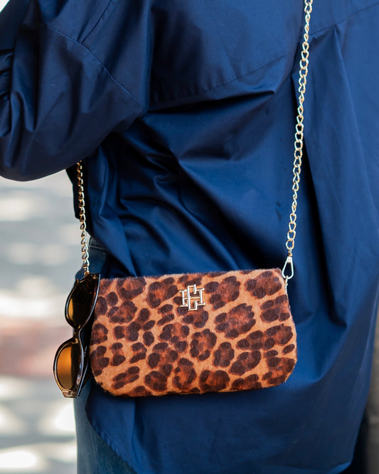Livi Crossbody Spotted Saddle