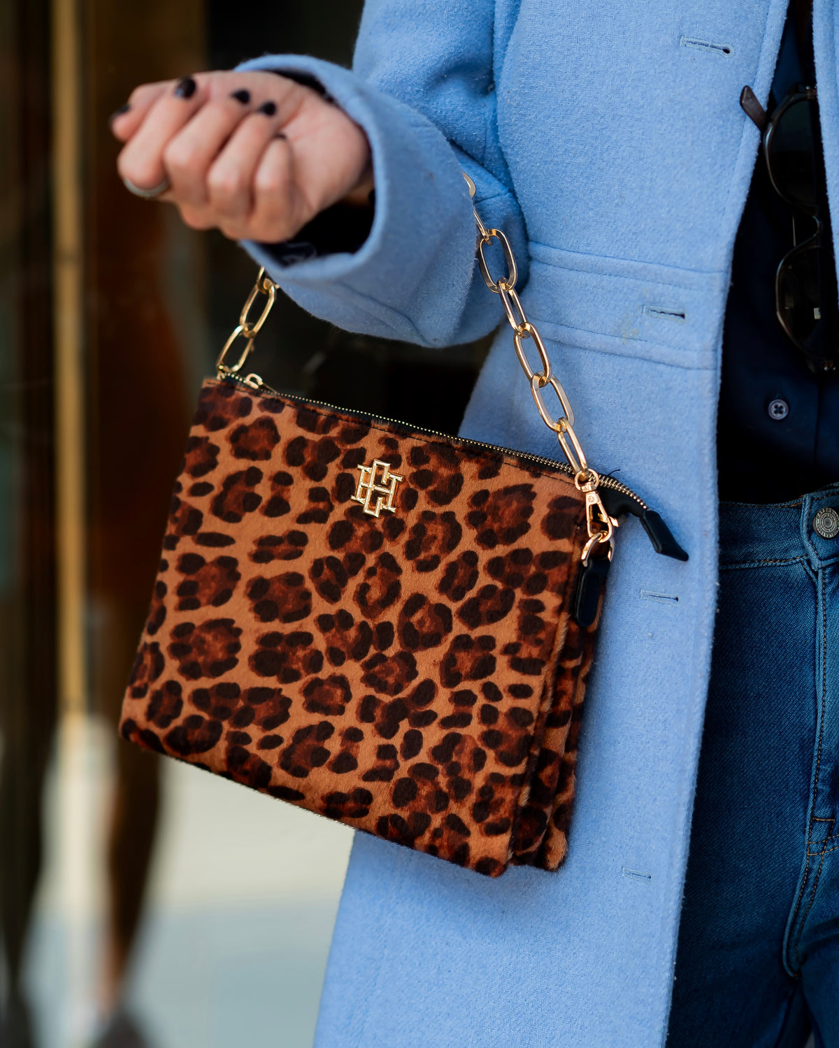Ariana Crossbody Spotted Saddle
