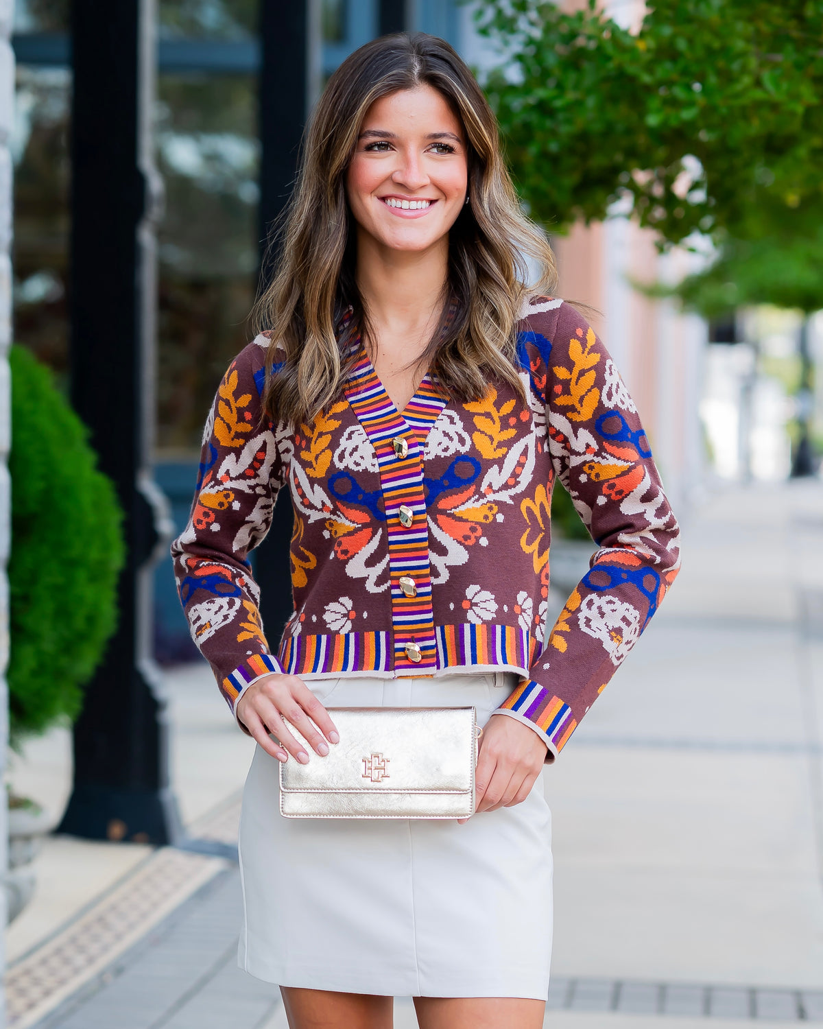 Brynleigh Clutch Crossbody D Gold