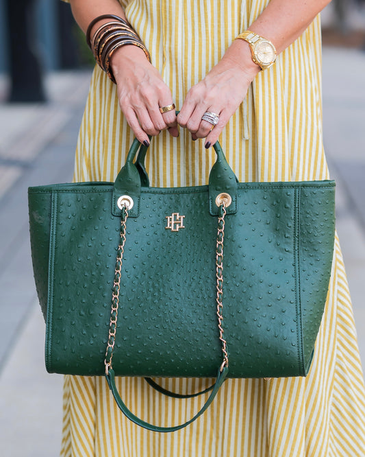 Missy Tote Hunter Green EO