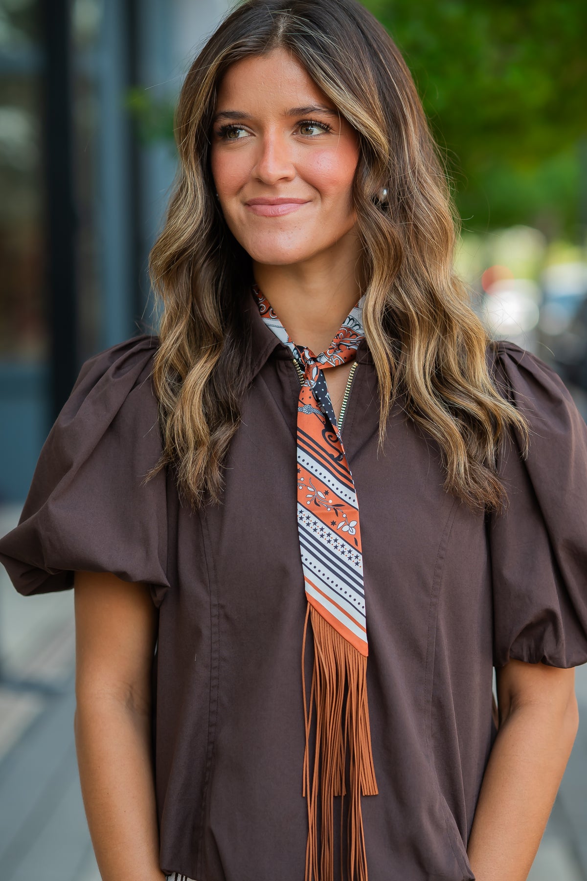 Cambridge Tassel Scarf Camel