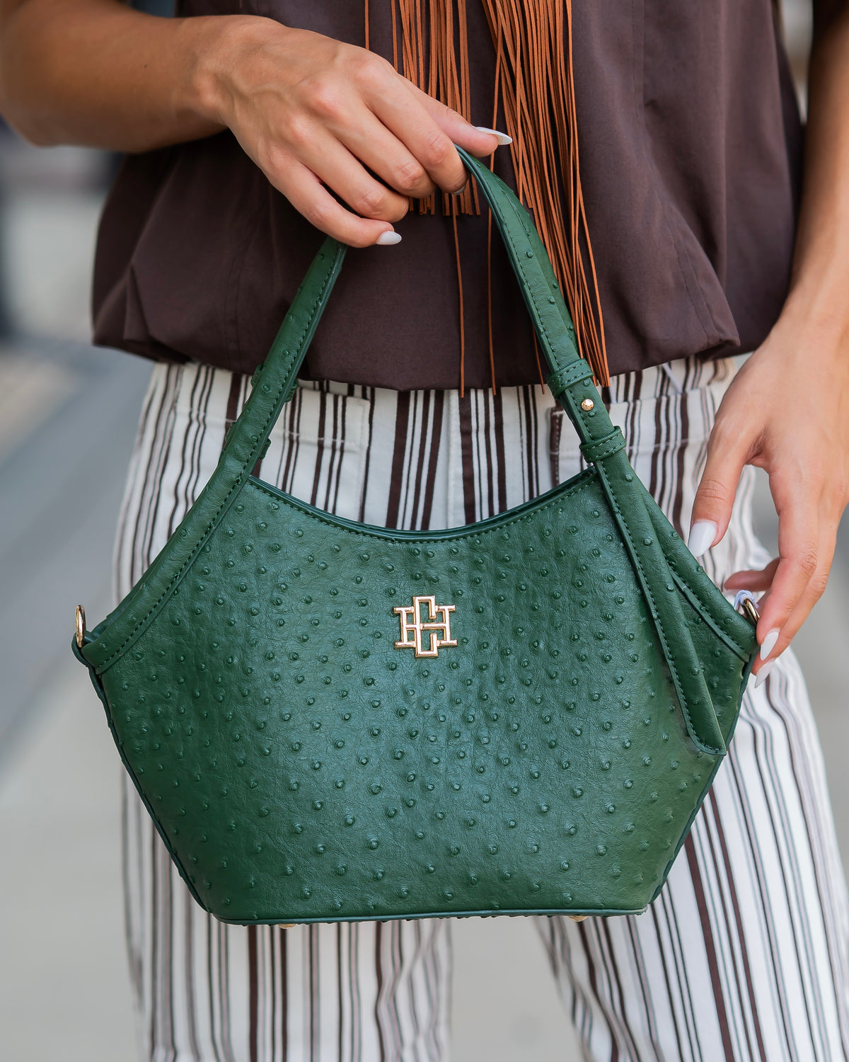 Pierce Mini Tote Hunter Green EO