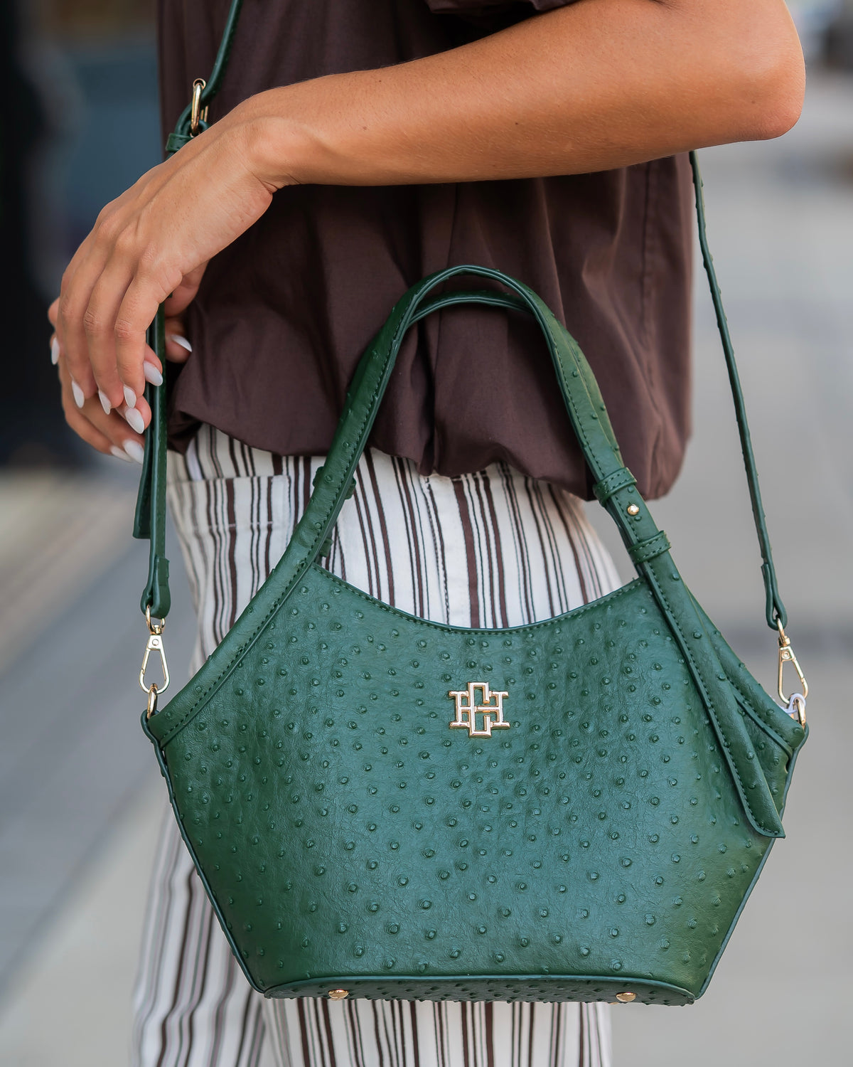 Pierce Mini Tote Hunter Green EO