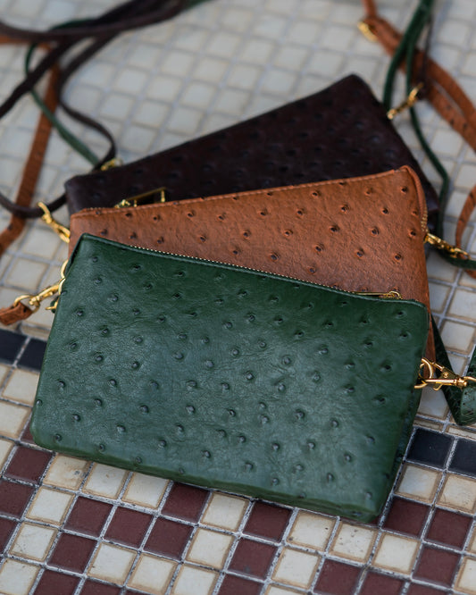 Ostrich Green & Neutral Liz Bundle