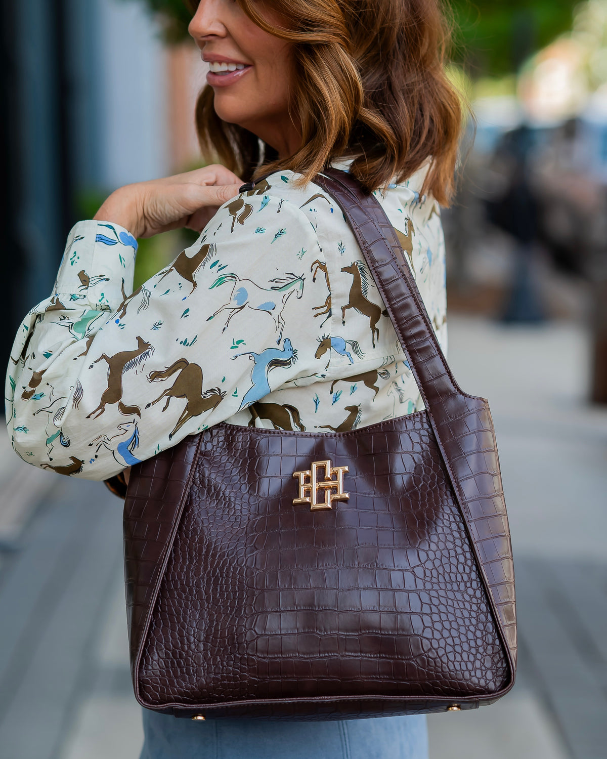 Maggie Bag Chocolate EC