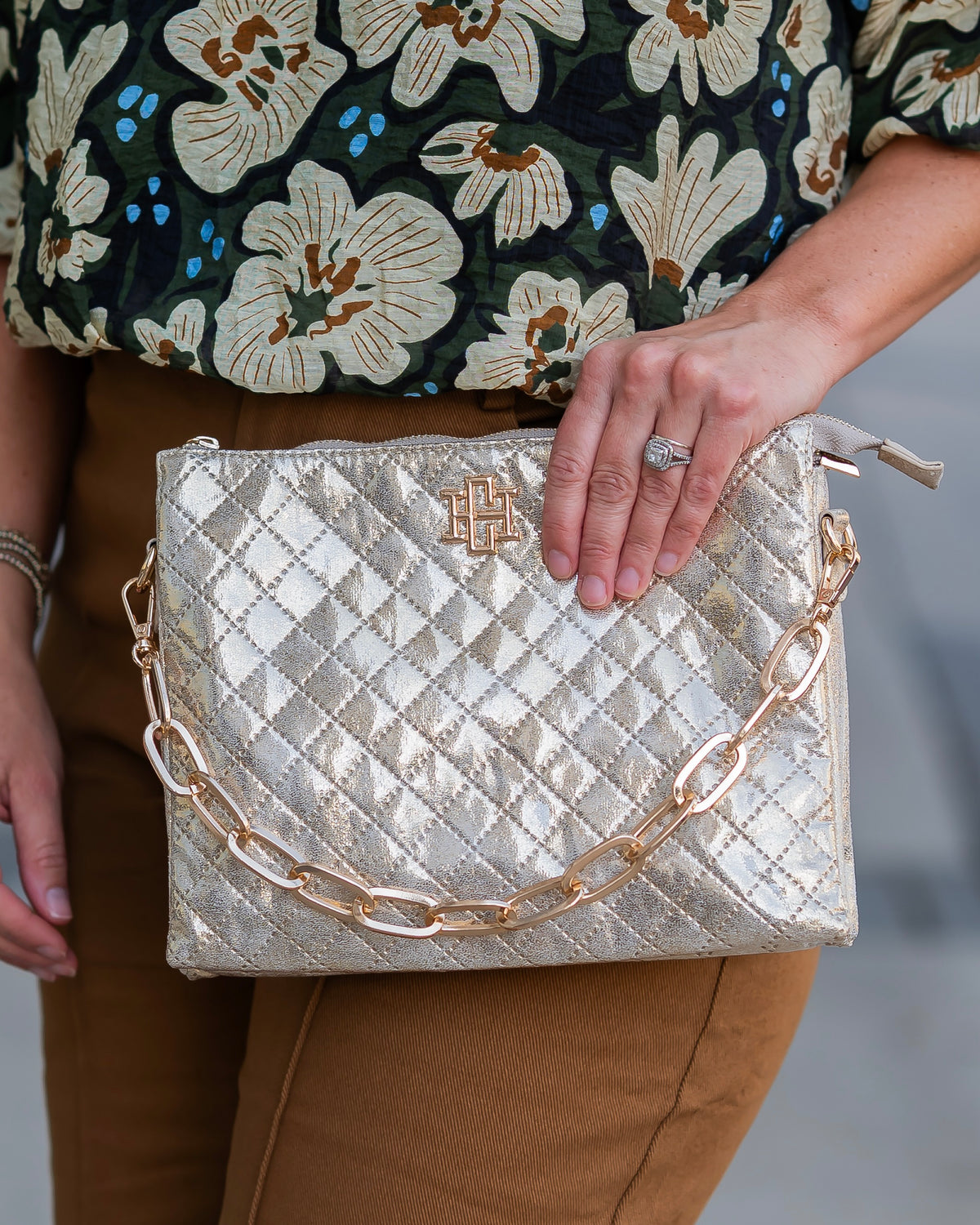 Ariana Crossbody Champagne Pop