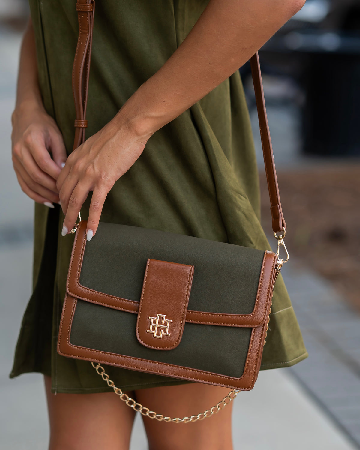 Collins Crossbody Olive S