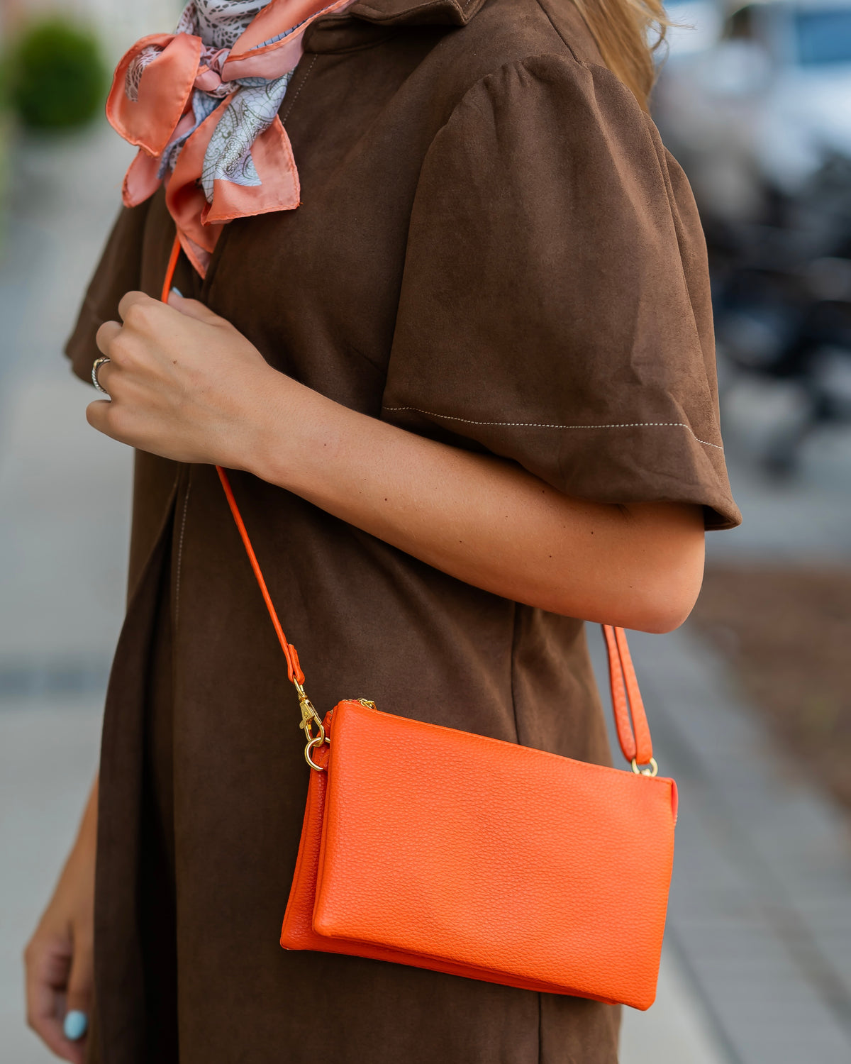 Liz Crossbody Bag Orange
