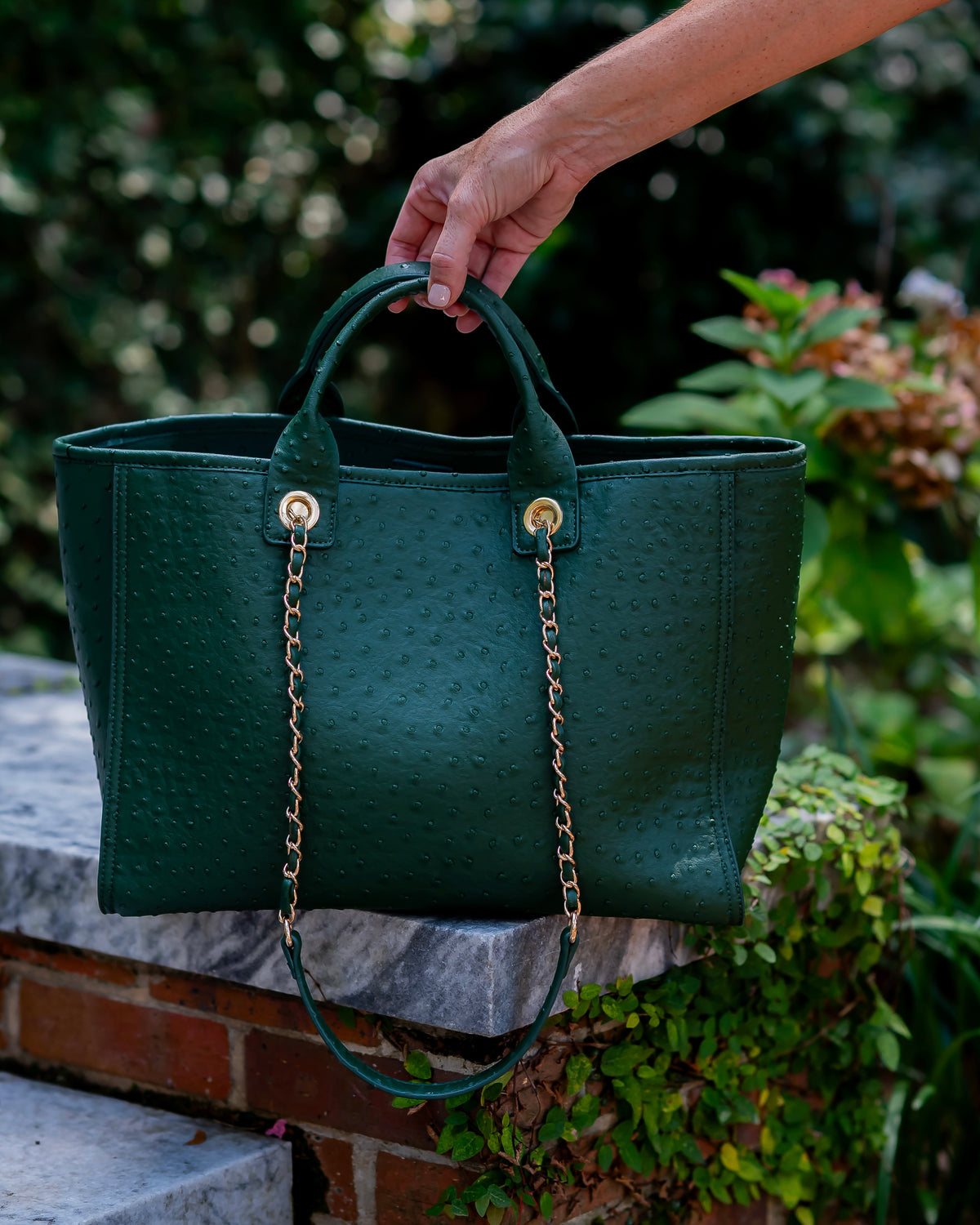 Missy Tote Hunter Green EO