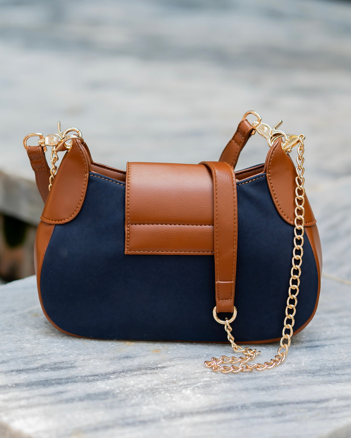 Leighton Crossbody Navy S