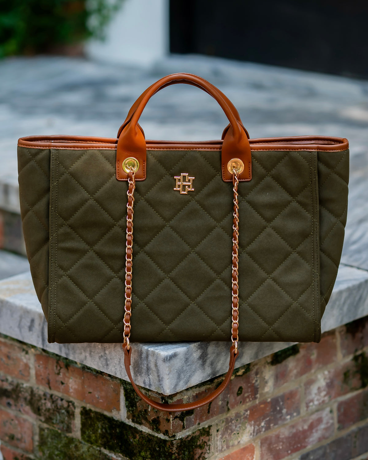 Missy Tote Olive S LD