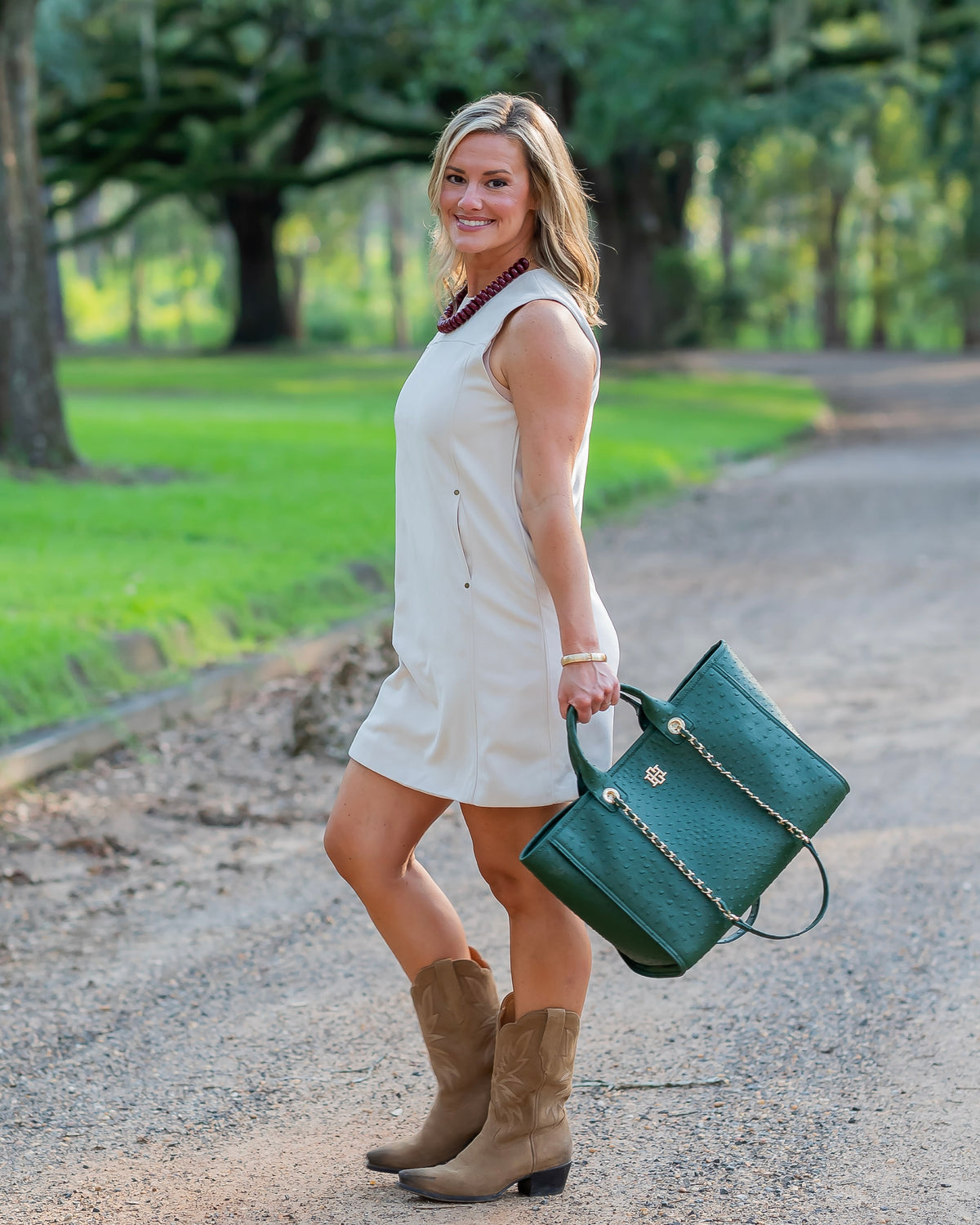 Missy Tote Hunter Green EO