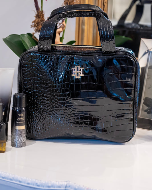 Punta Cana Large Case Black Patent EC