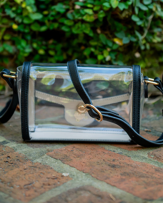 Anna Clear Bag Black