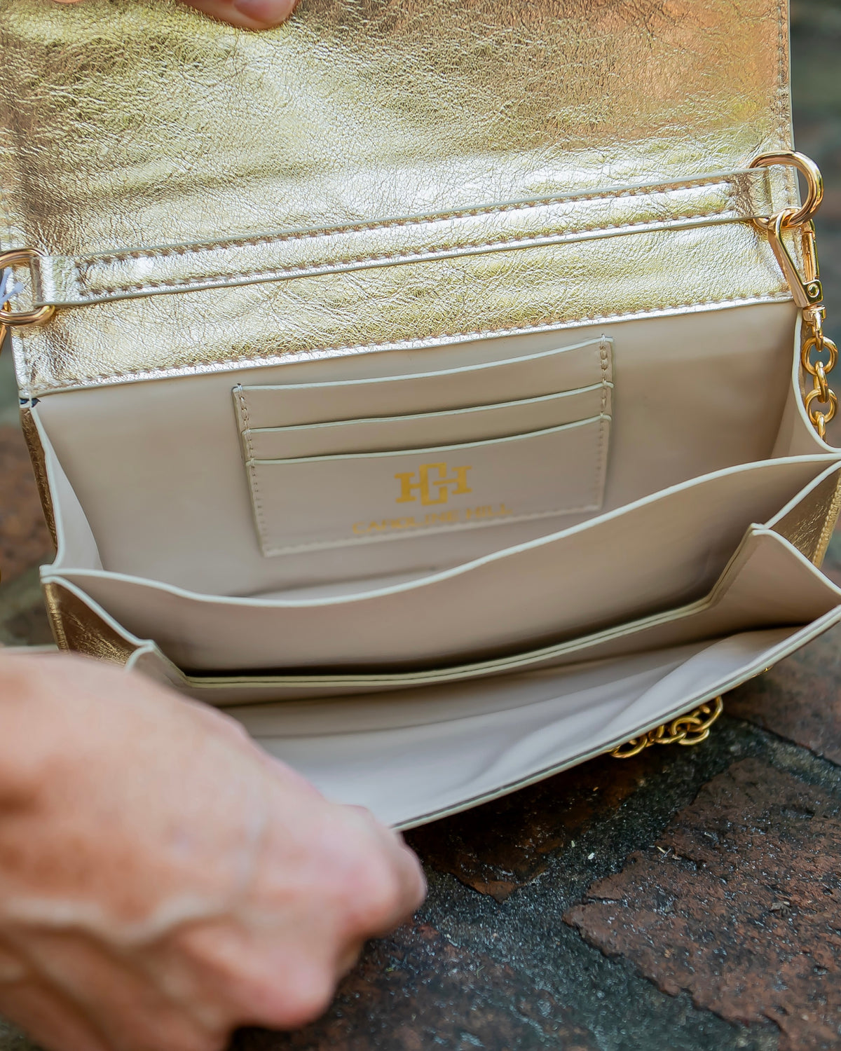 Brynleigh Clutch Crossbody D Gold