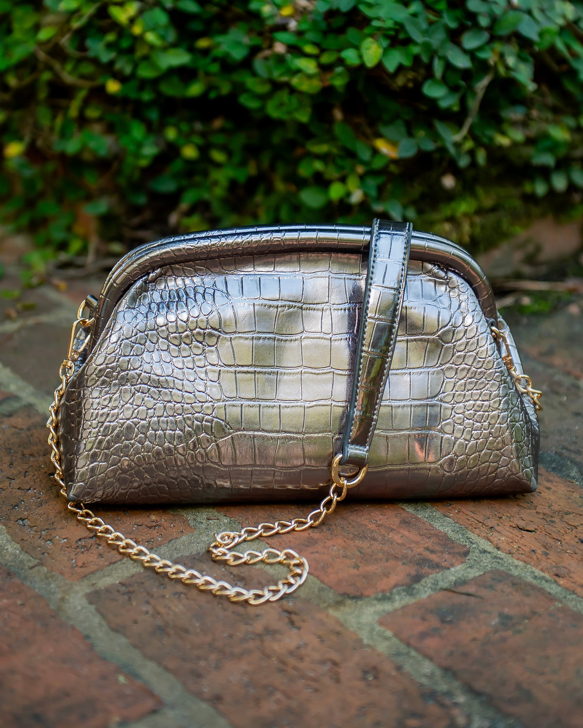 Lennox Folding Clutch Black Pearl EC