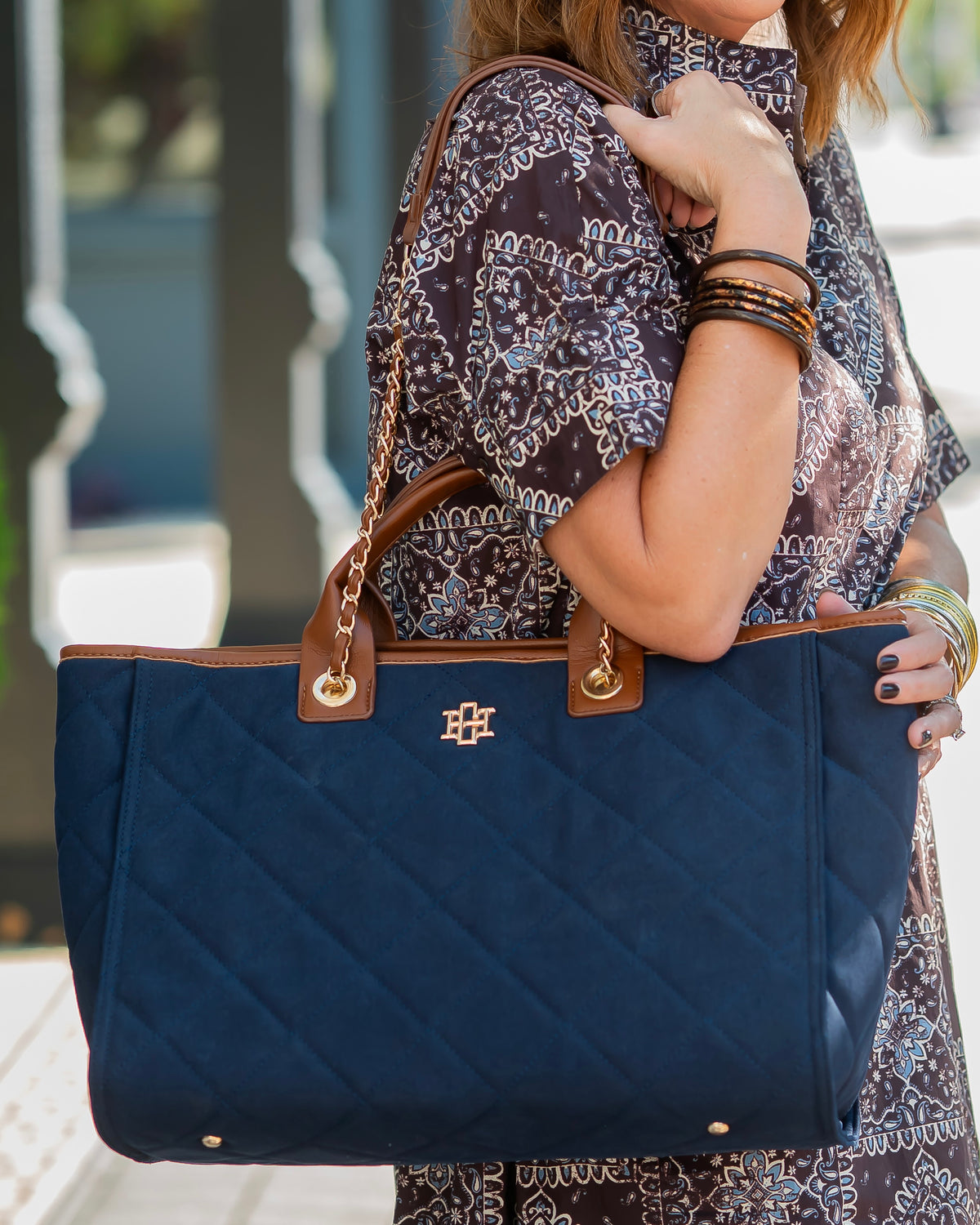 Missy Tote Navy S LD