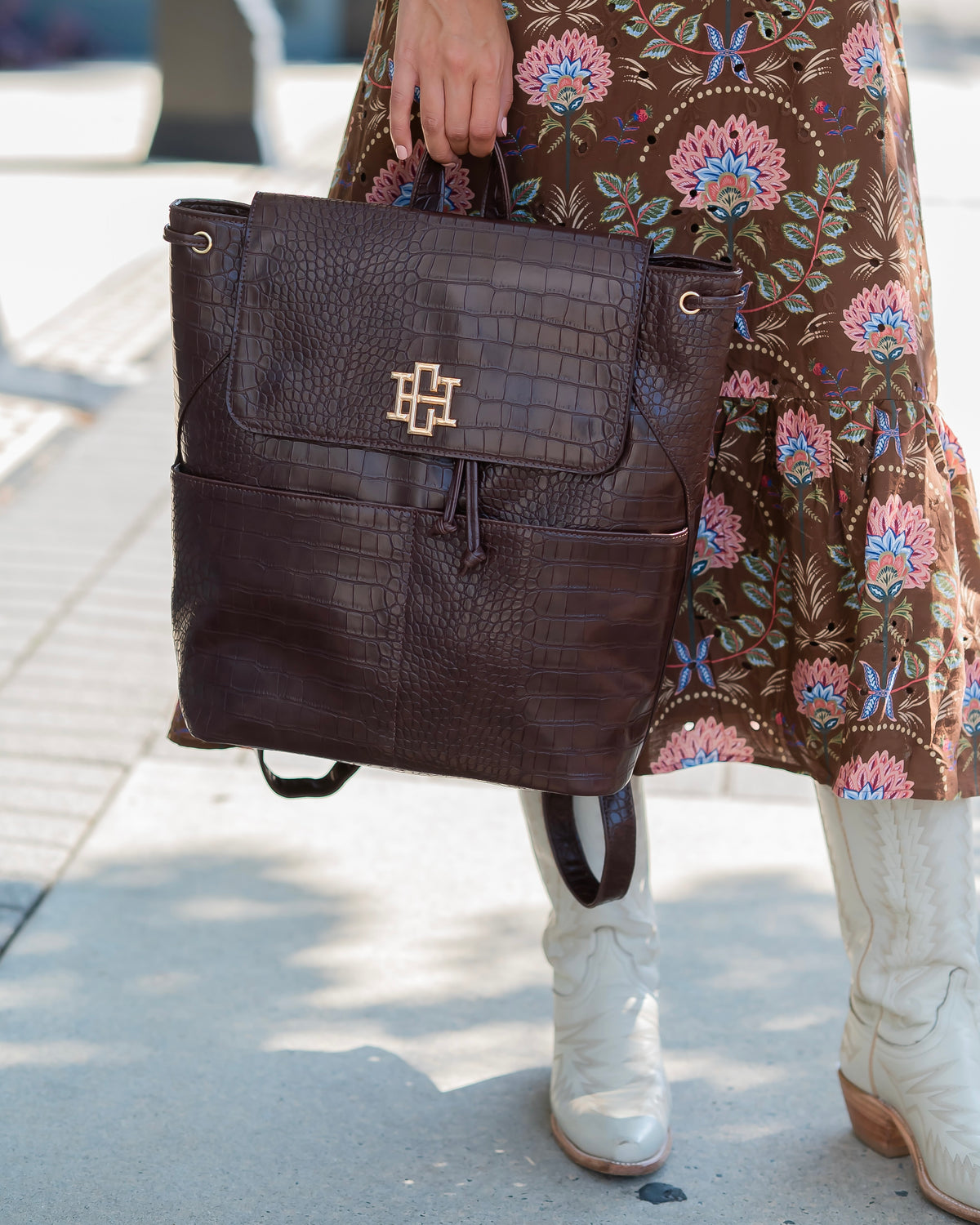 Bennett Backpack Chocolate EC