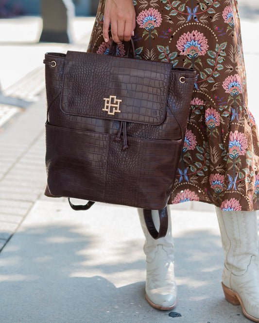 Bennett Backpack Chocolate EC