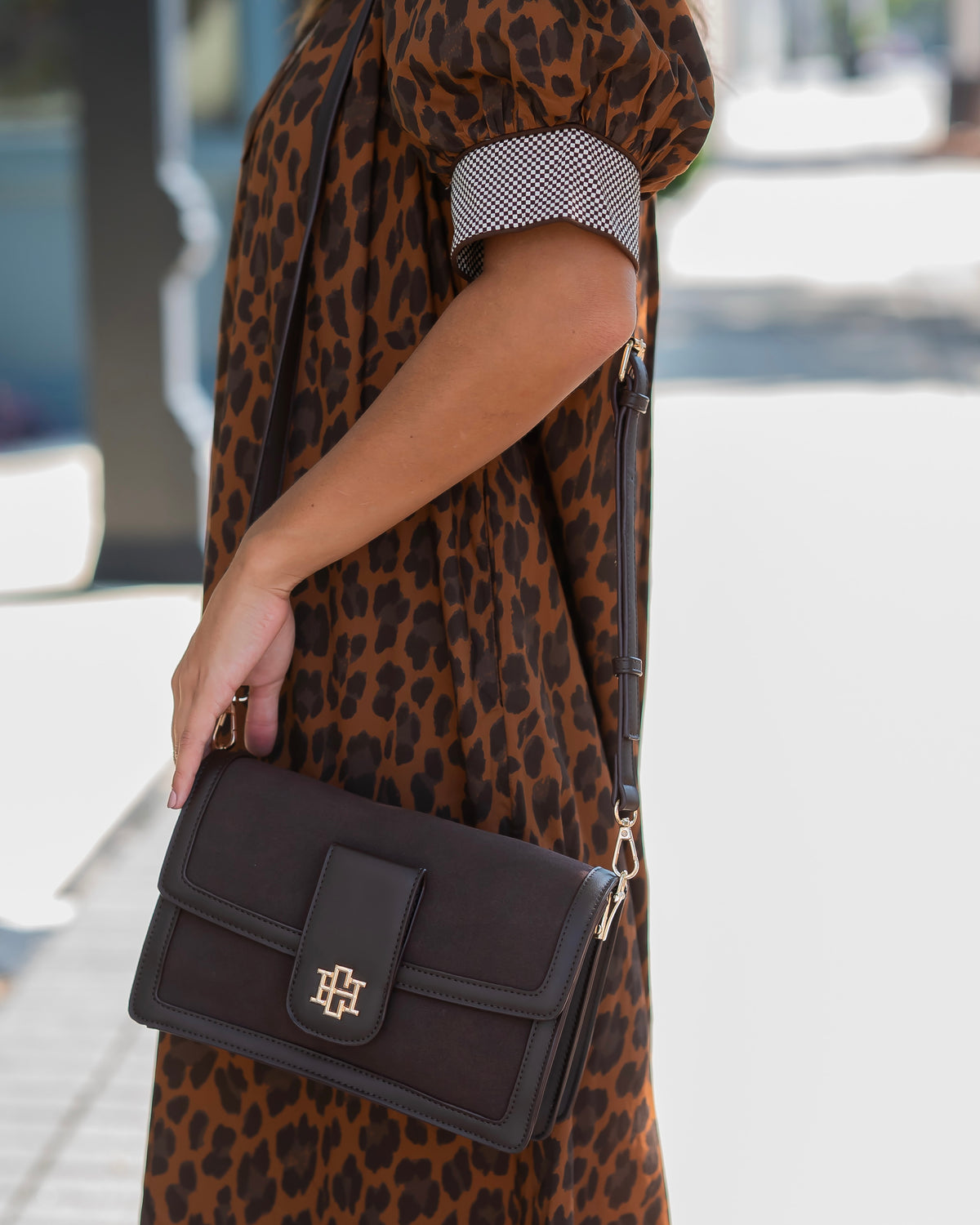 Collins Crossbody Chocolate S