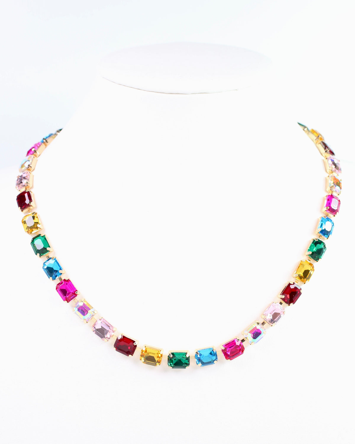 Penn Crystal Necklace Multi