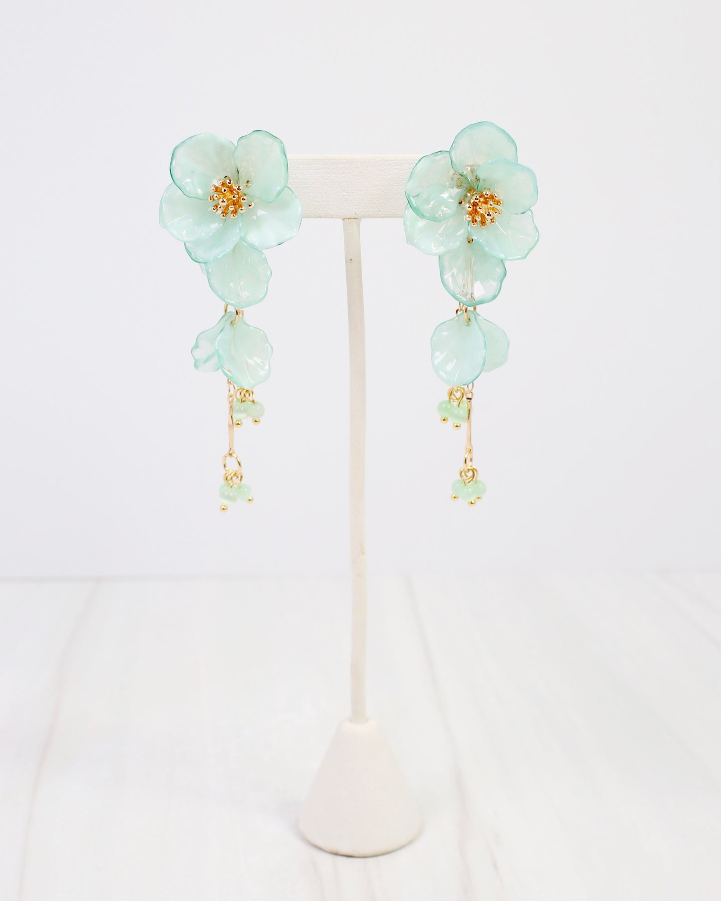 Billings Flower Dangle Earring Turquoise