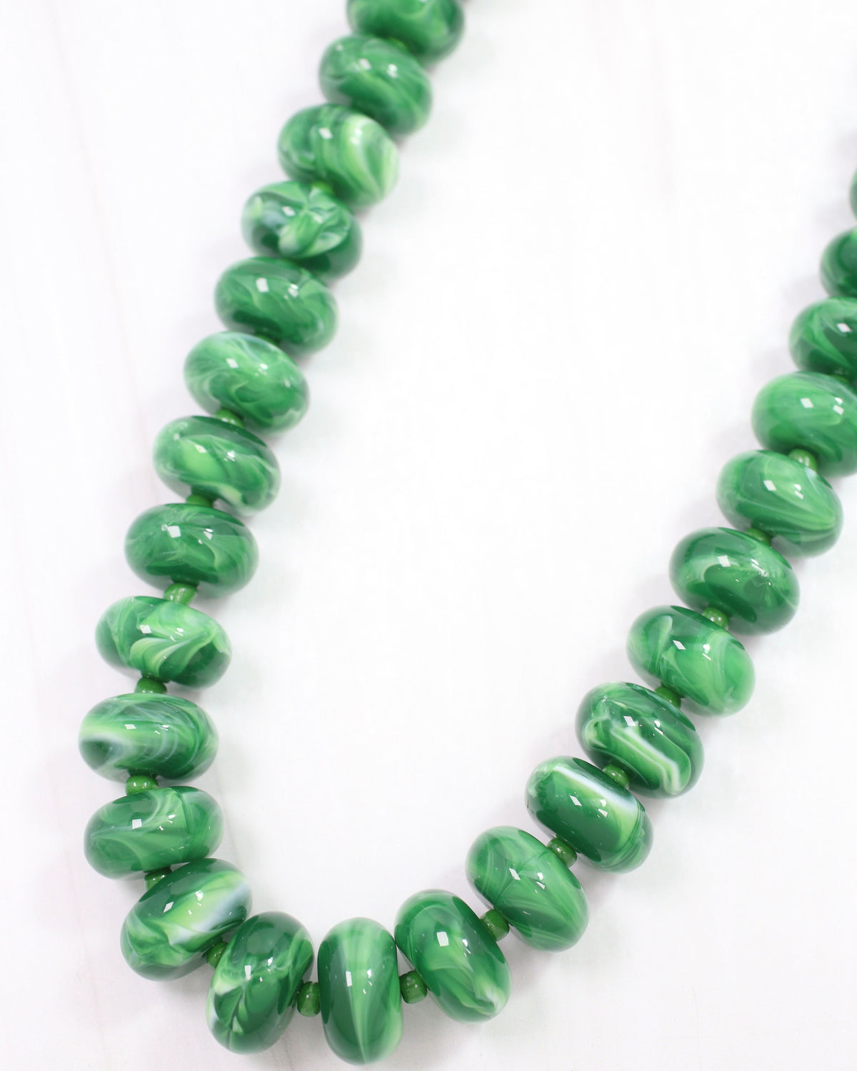 Bryant Beaded  Necklace Green