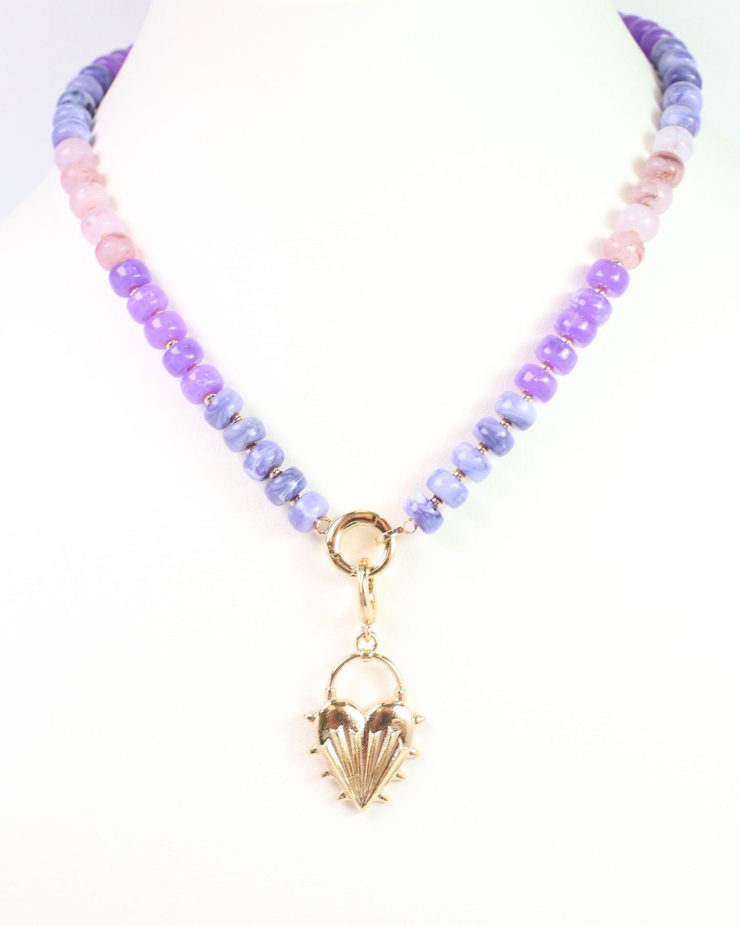 Harrie Heart Charm Gold