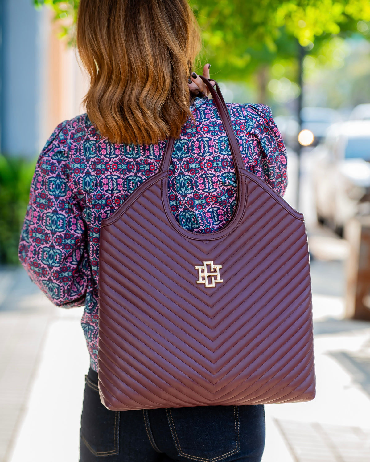 Greyson Tote Burgundy VQ