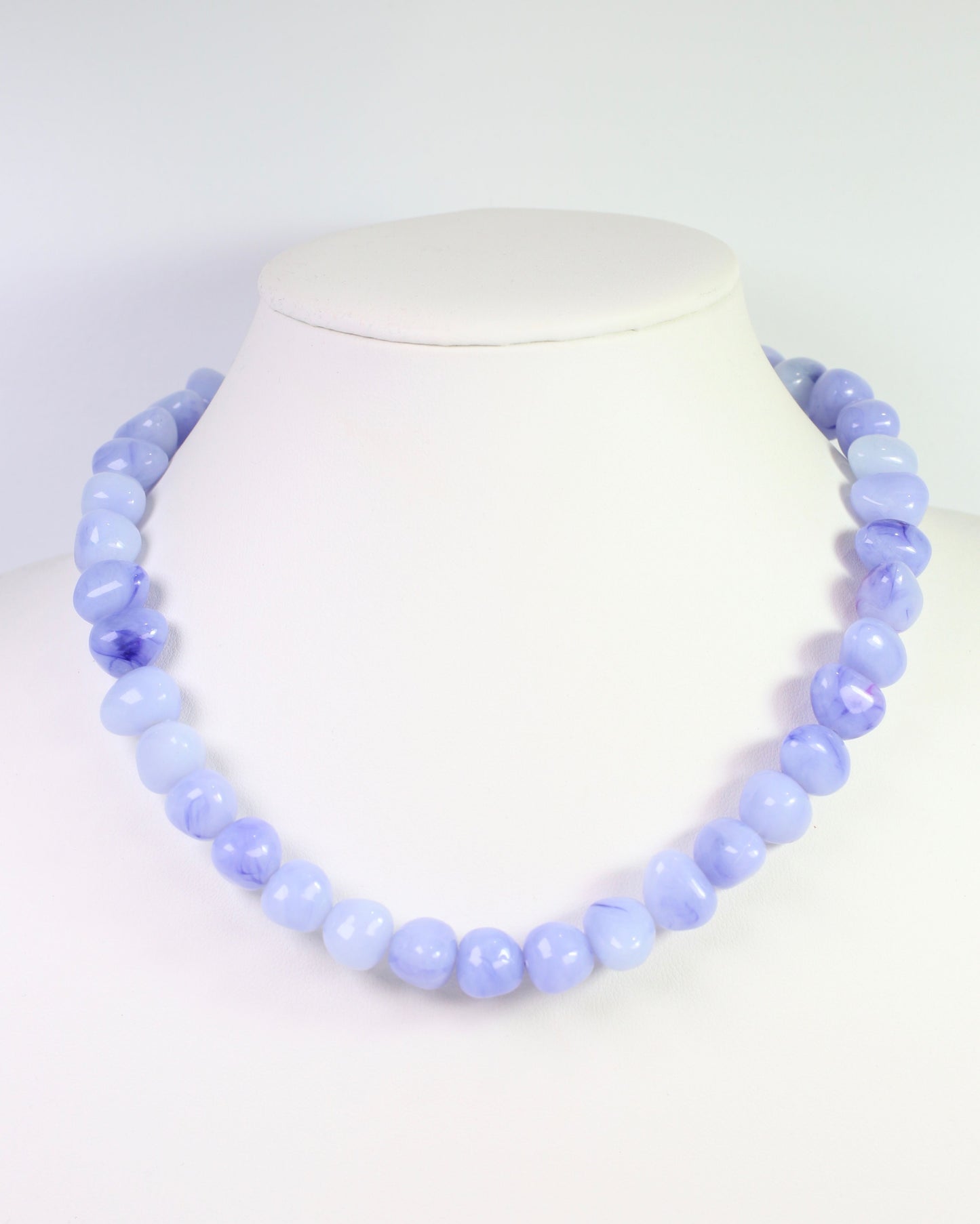 Cesena Beaded Necklace Periwinkle