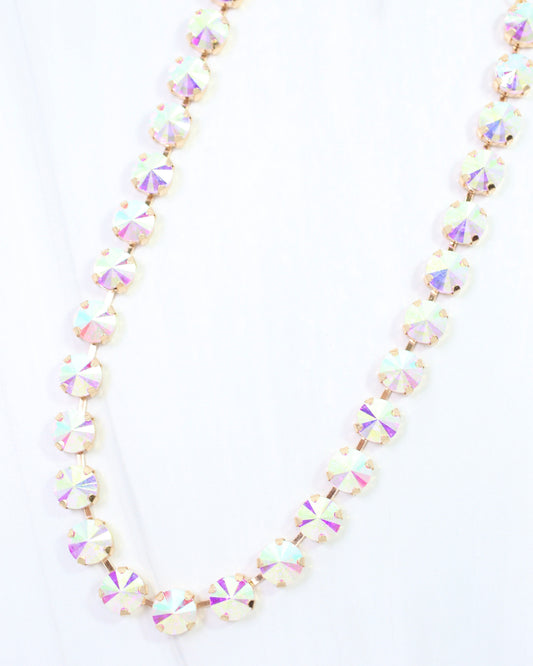 Radcliffe Rhinestone Necklace Clear AB