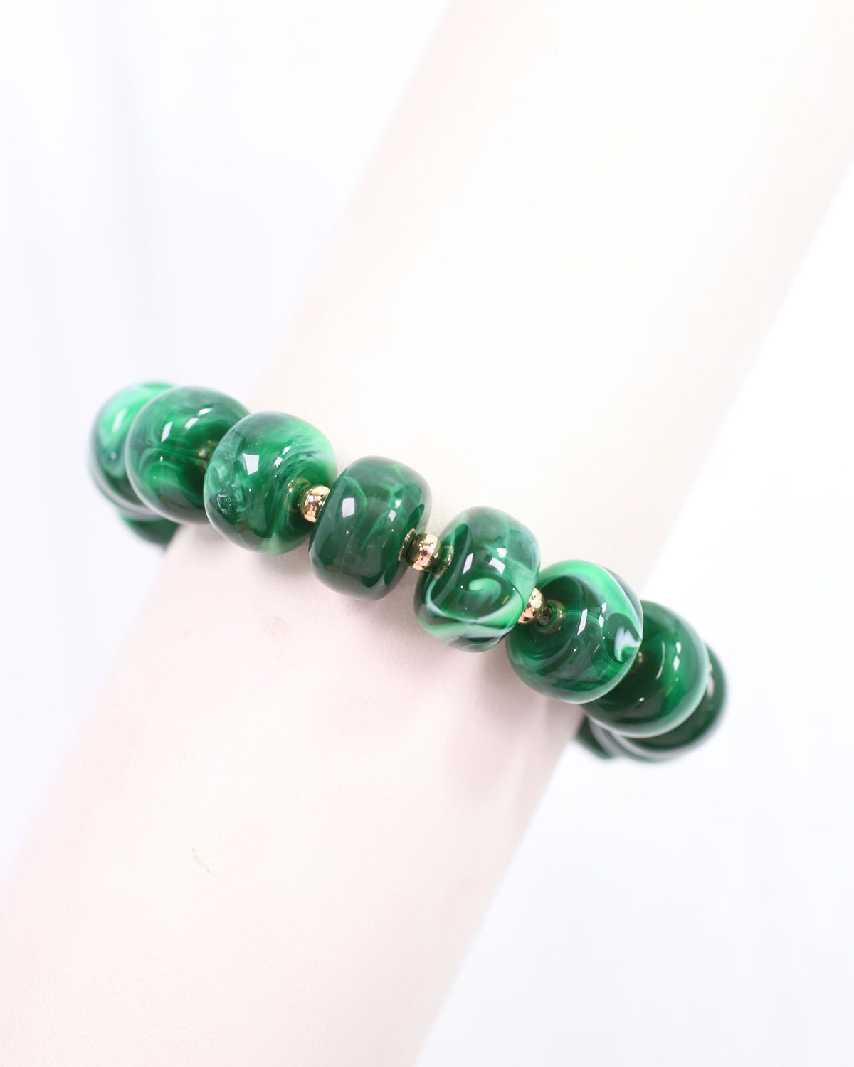 Tanner Beaded Bracelet Green