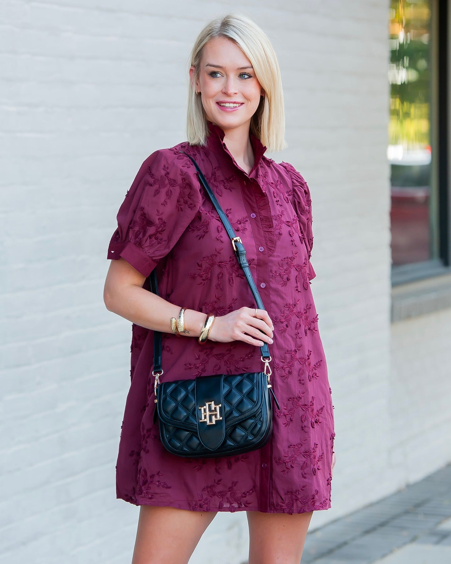 Griffin Crossbody Bag Black DQ