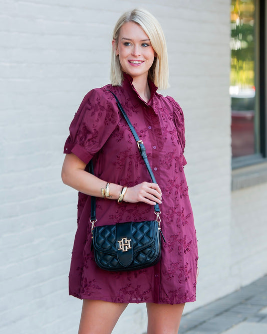 Griffin Crossbody Bag Black DQ