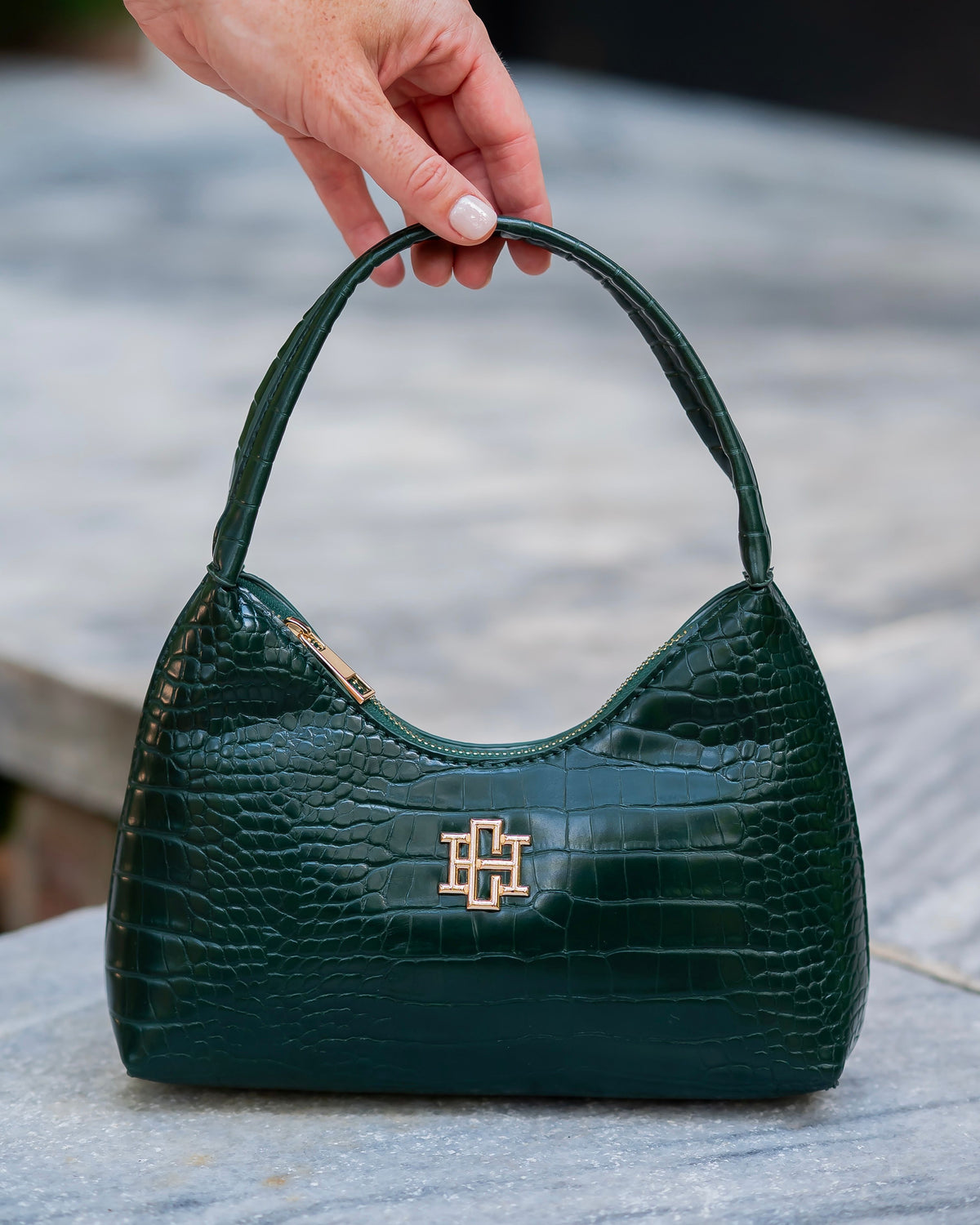 Corinne Bag Hunter Green EC