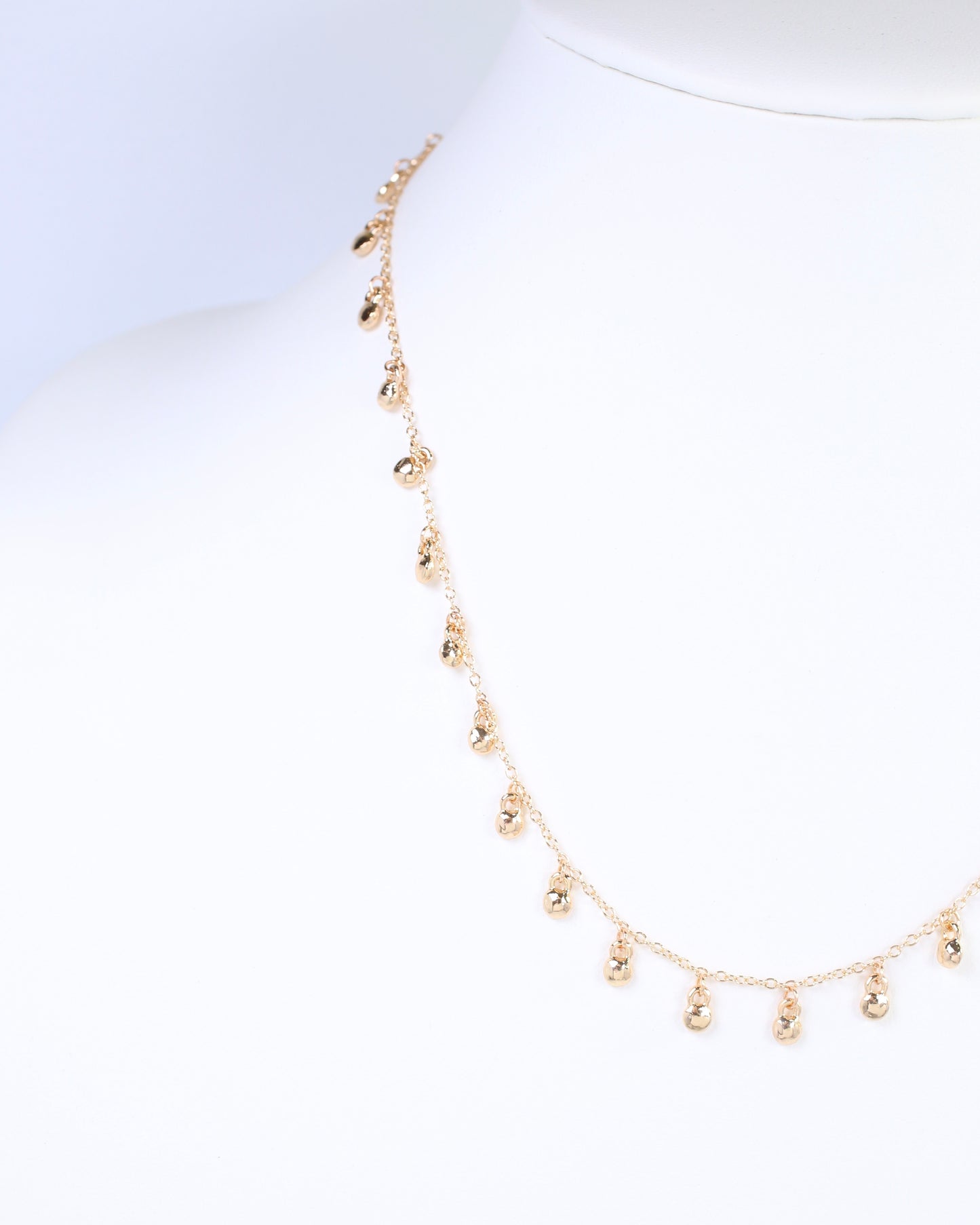 Briar Dangle Necklace Gold