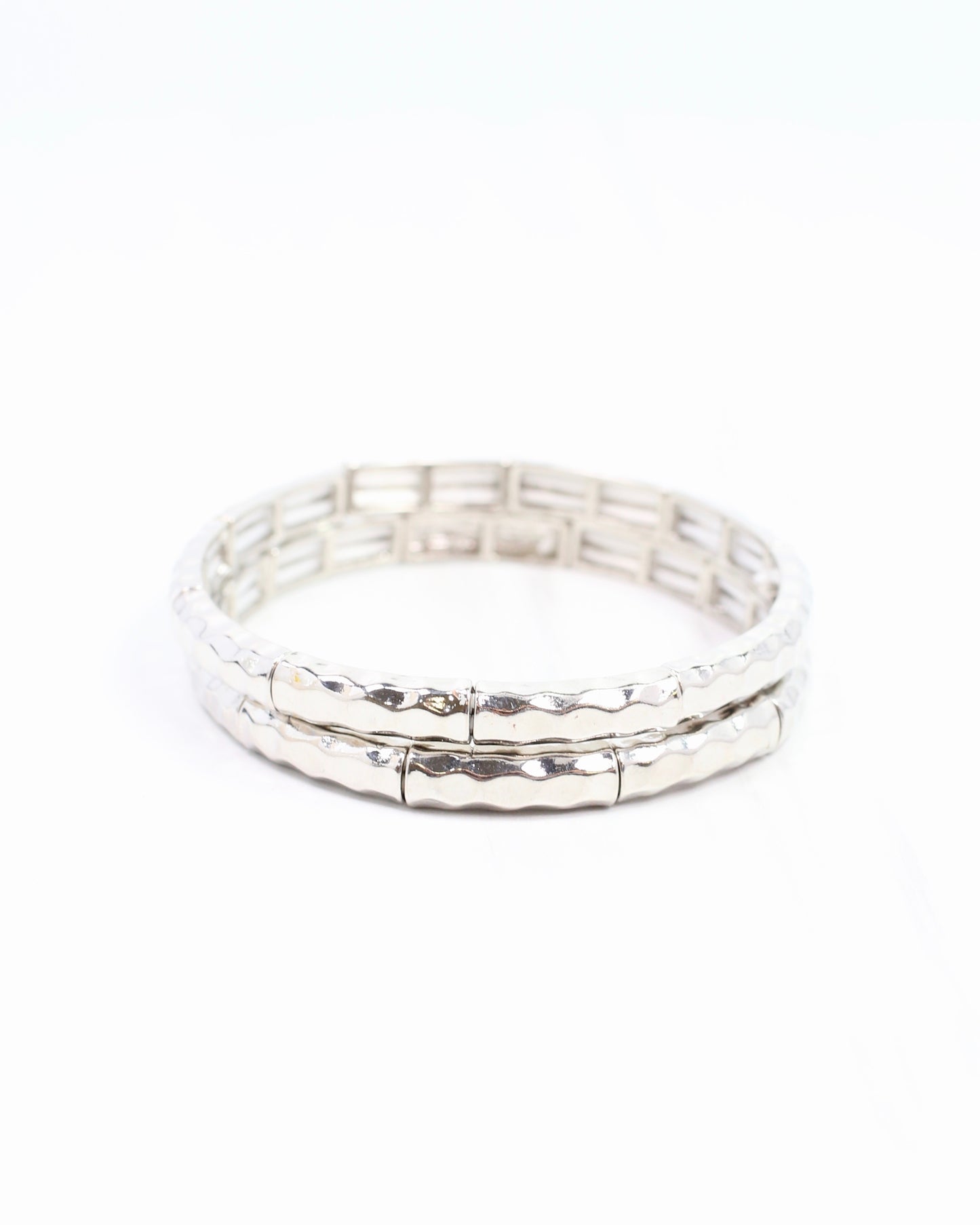 Latifah Bracelet Set Silver