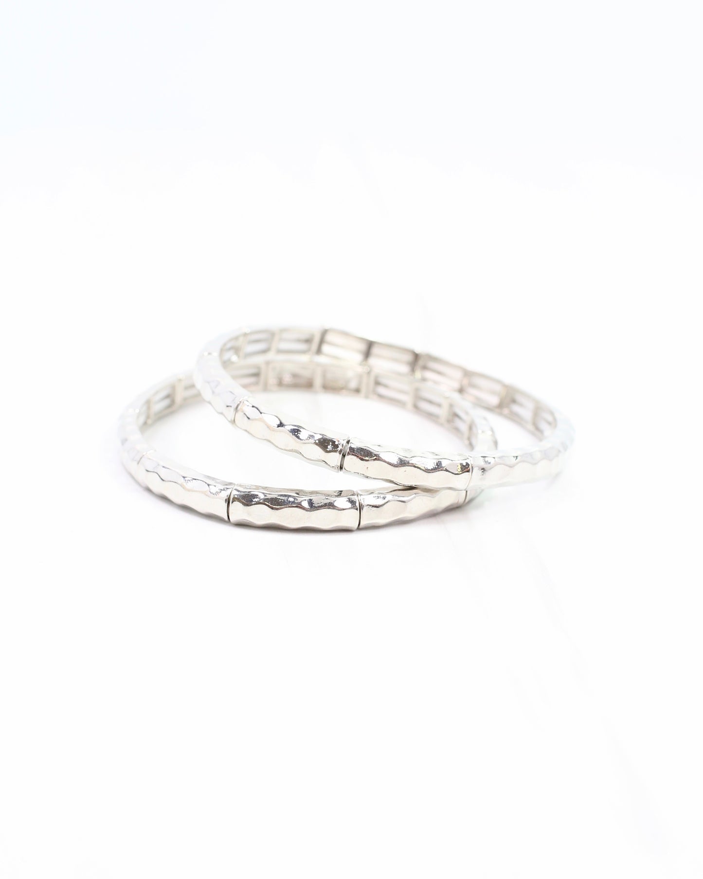 Latifah Bracelet Set Silver